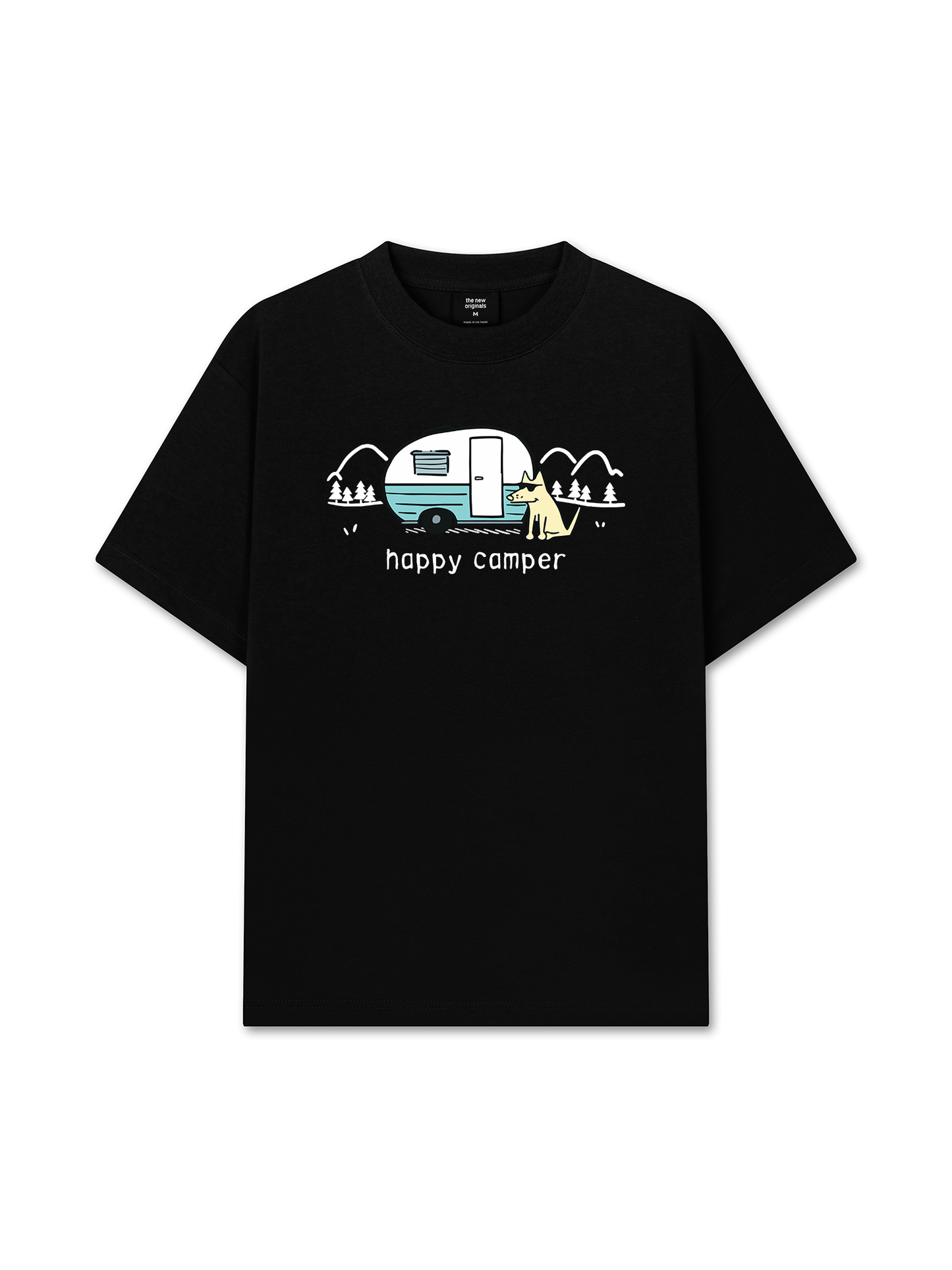 Áo Thun Relaxed Fit Go Outside Happy Camper