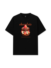 Áo Thun Relaxed Fit Strawberry Chocolate