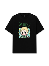 Áo Thun Relaxed Fit Harry Potter Malfoy Chibi