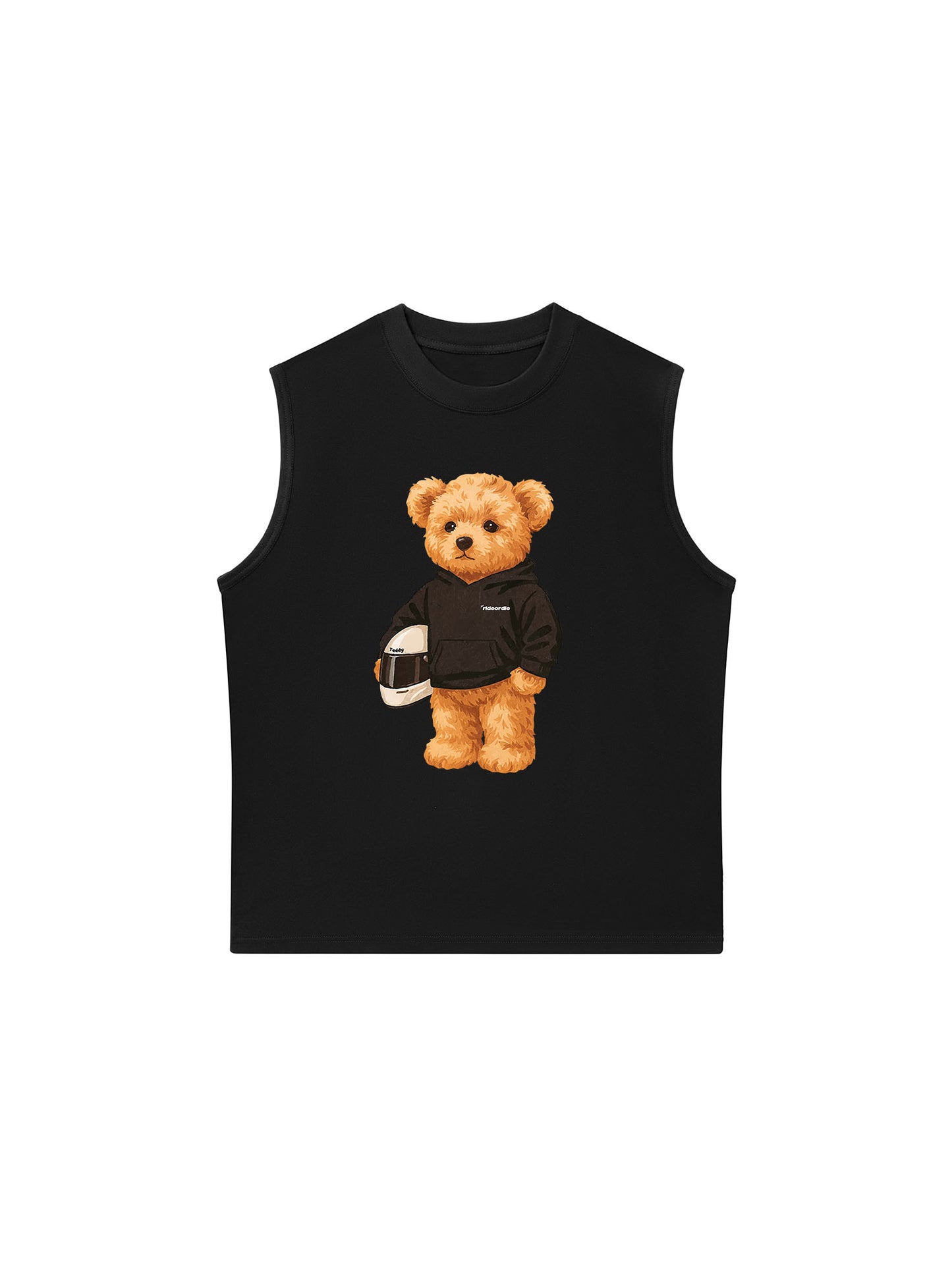 Áo Ba Lỗ Relaxed Fit Teddy Ride Or Die