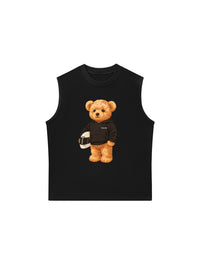 Áo Ba Lỗ Relaxed Fit Teddy Ride Or Die