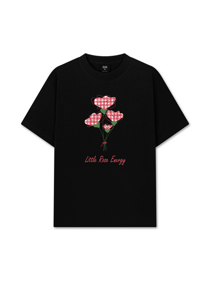 Áo Thun Relaxed Fit Daily Cuties Little Rose Energy