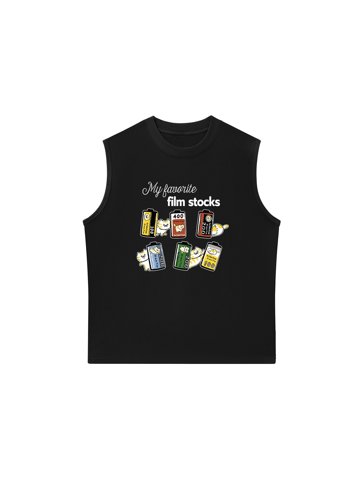 Áo Ba Lỗ Relaxed Fit My Favorite Film Stocks