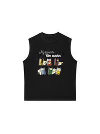 Áo Ba Lỗ Relaxed Fit My Favorite Film Stocks
