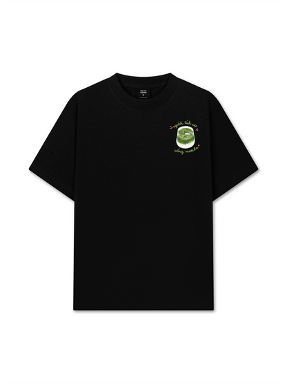 Áo Thun Relaxed Fit Người Tích Cực Uống Matcha