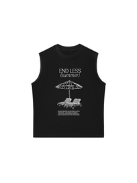Áo Ba Lỗ Relaxed Fit End Less Summer Quote