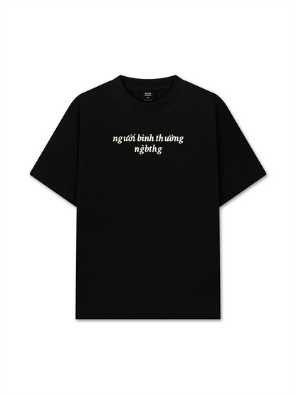 Áo Thun Relaxed Fit Người Bình Thường