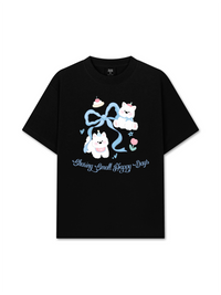 Áo Thun Relaxed Fit Daily Cuties Sharing Small Happy Days