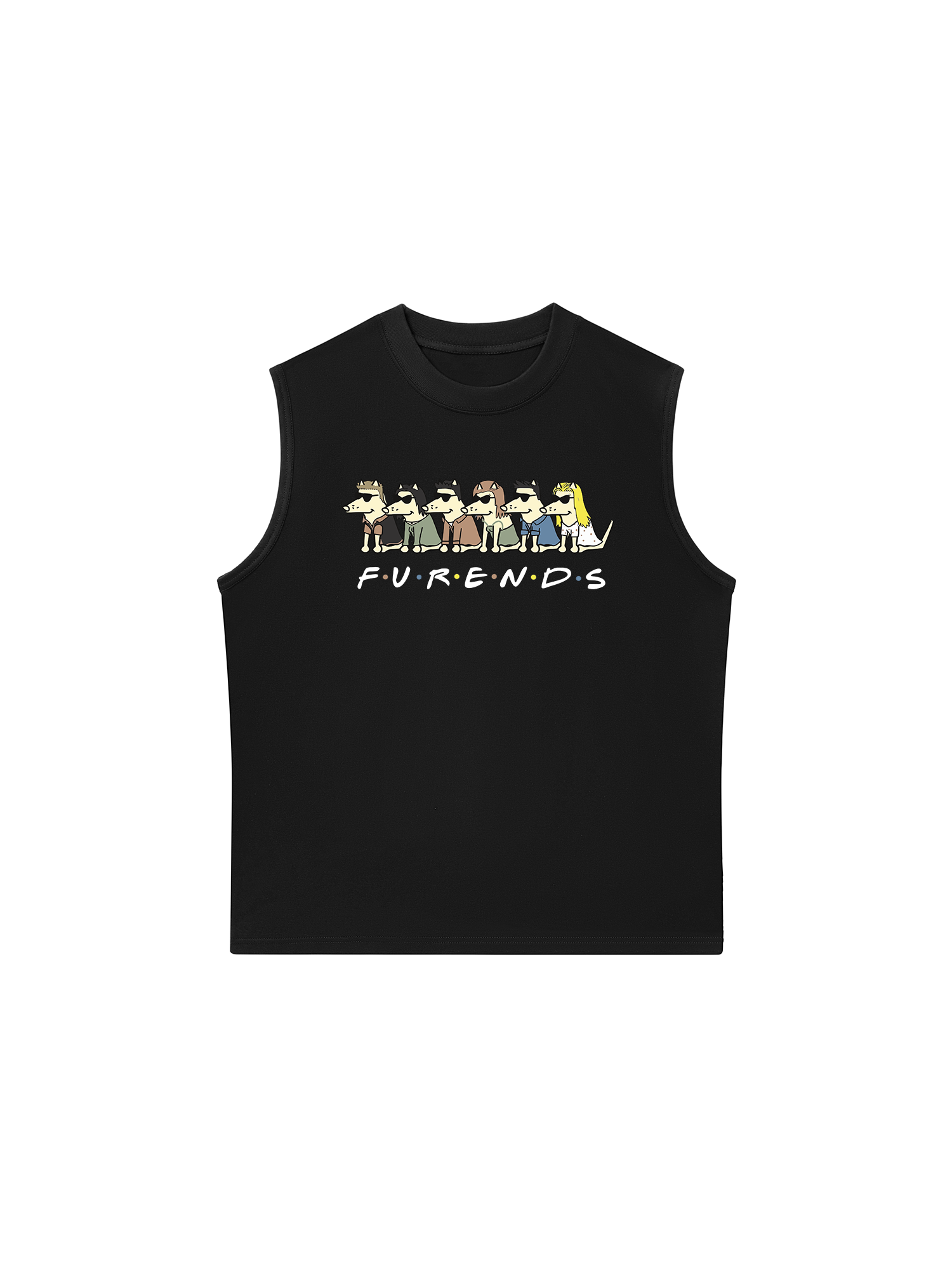 Áo Ba Lỗ Relaxed Fit Go Outside With Friends