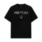 Áo Thun Relaxed Fit Animal Mood Black Cat