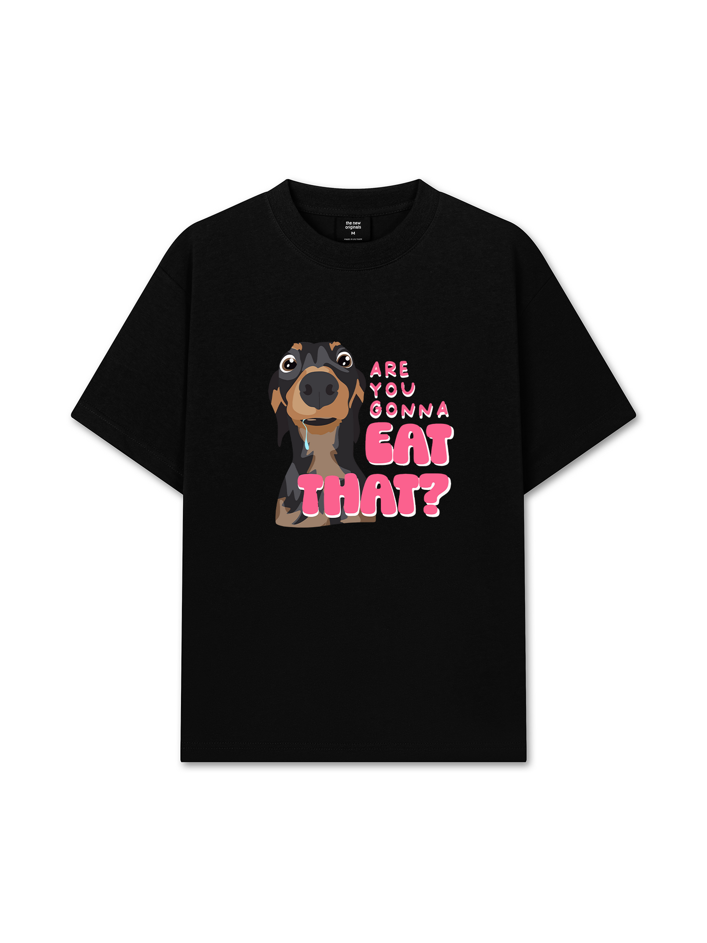 Áo Thun Relaxed Fit Dachshund Are You Gonna Eat That