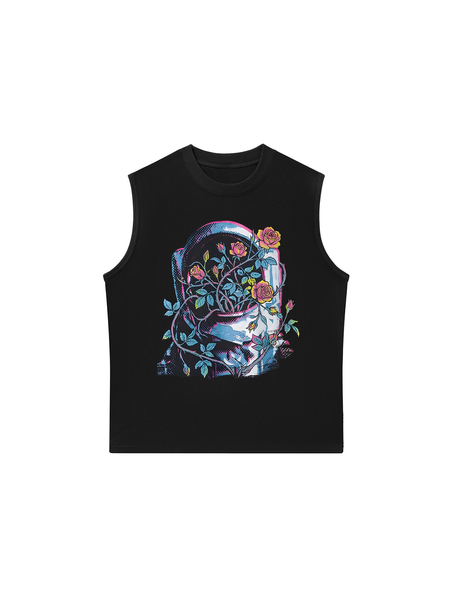 Áo Ba Lỗ Relaxed Fit Cosmic Blooms