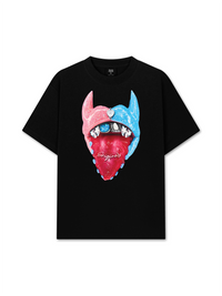 Áo Thun Relaxed Fit BOUNCE BACK© Two-Tone Devil Lip