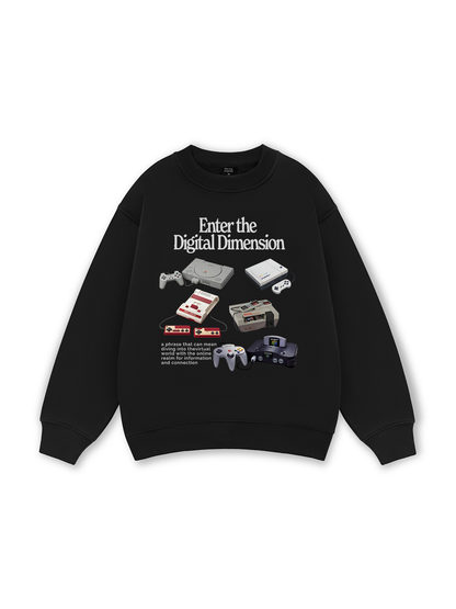 Enter The Digital Dimension Sweater