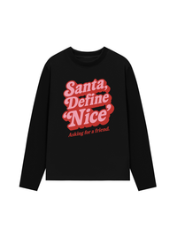 Áo Thun Dài Tay Santa Define Nice
