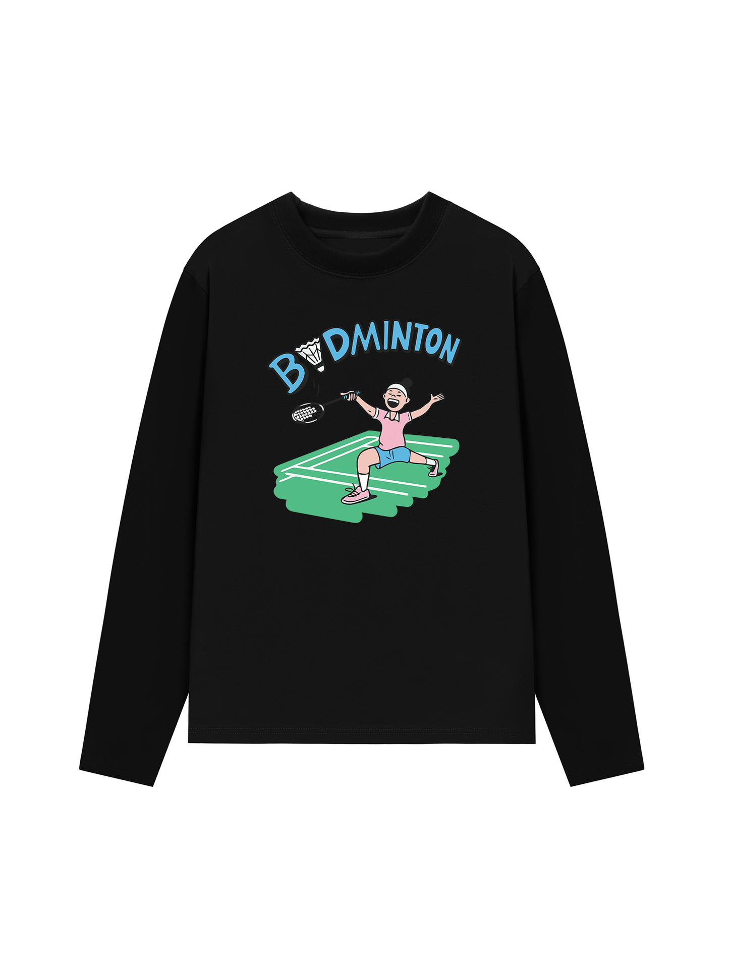 Áo Thun Dài Tay Badminton