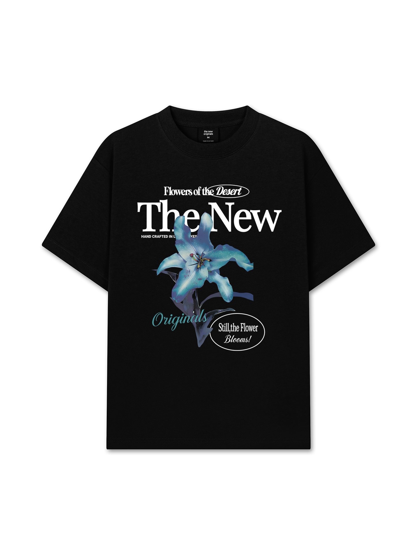Áo Thun Relaxed Fit Summer Vibes Flower Of The Desert Blue