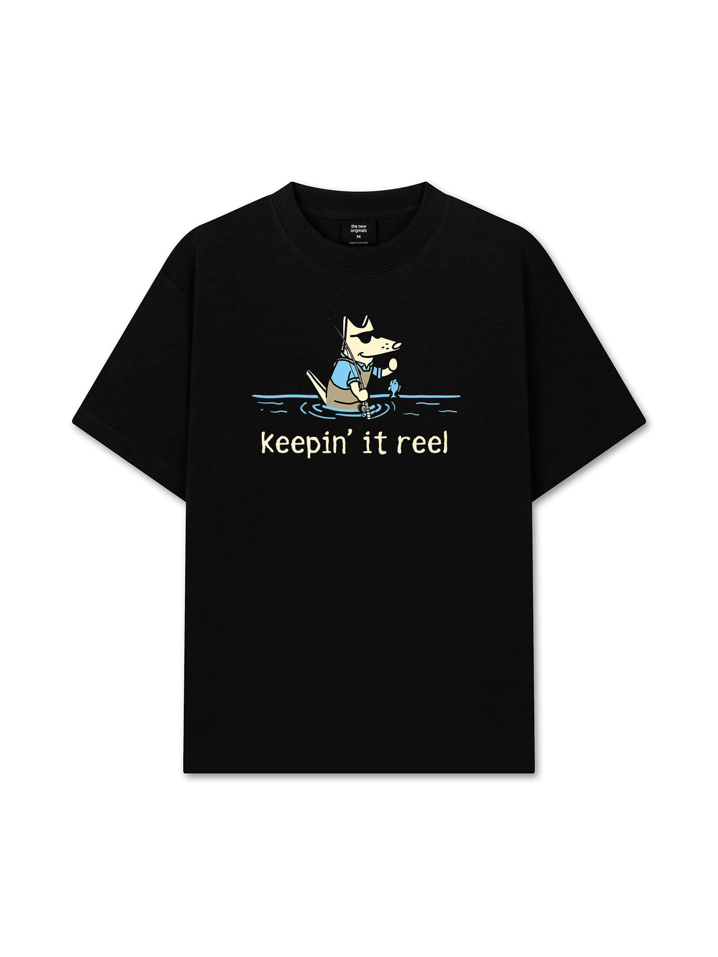 Áo Thun Relaxed Fit Go Outside Keep It Reel
