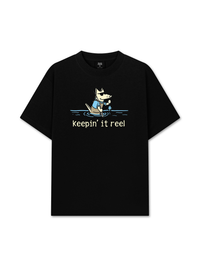 Áo Thun Relaxed Fit Go Outside Keep It Reel
