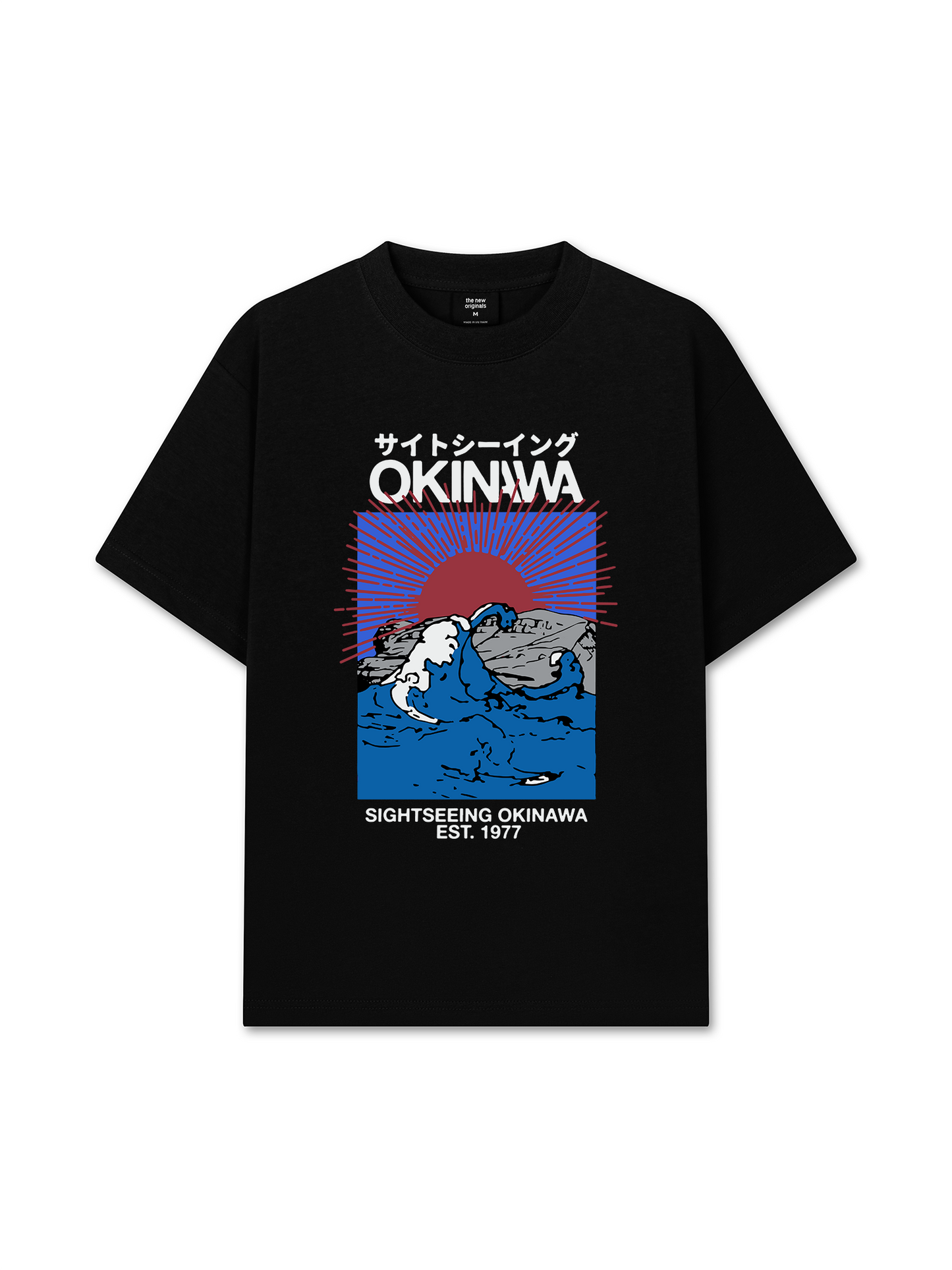 Áo Thun Relaxed Fit Great Wave Okinawa