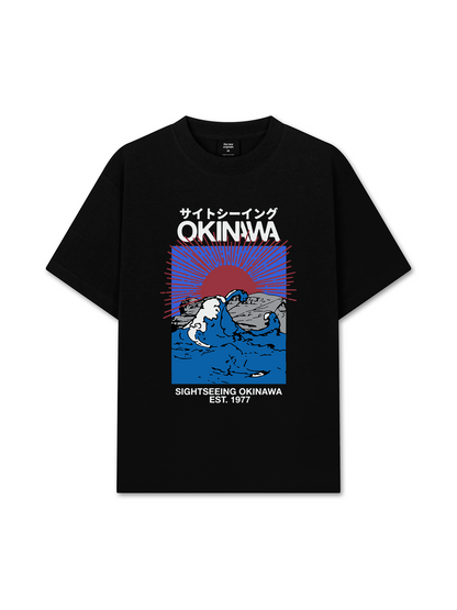 Áo Thun Relaxed Fit Great Wave Okinawa
