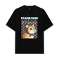 Áo Thun Relaxed Fit Vitamin Meow Blue Tiffany