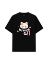 Áo Thun Relaxed Fit Blue Kitty