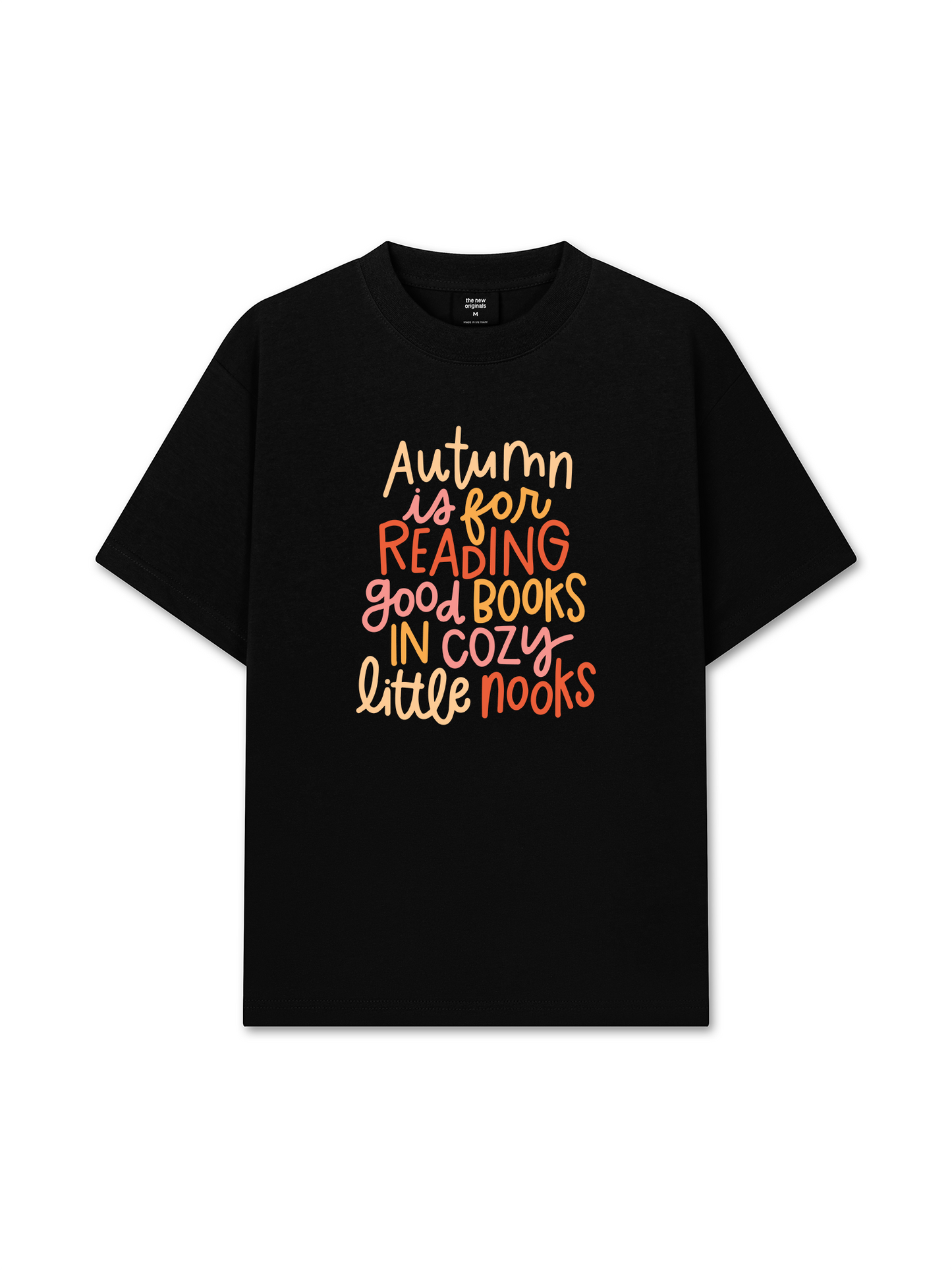 Áo Thun Relaxed Fit Autumn Vibes Autumn is For Reading Good Books