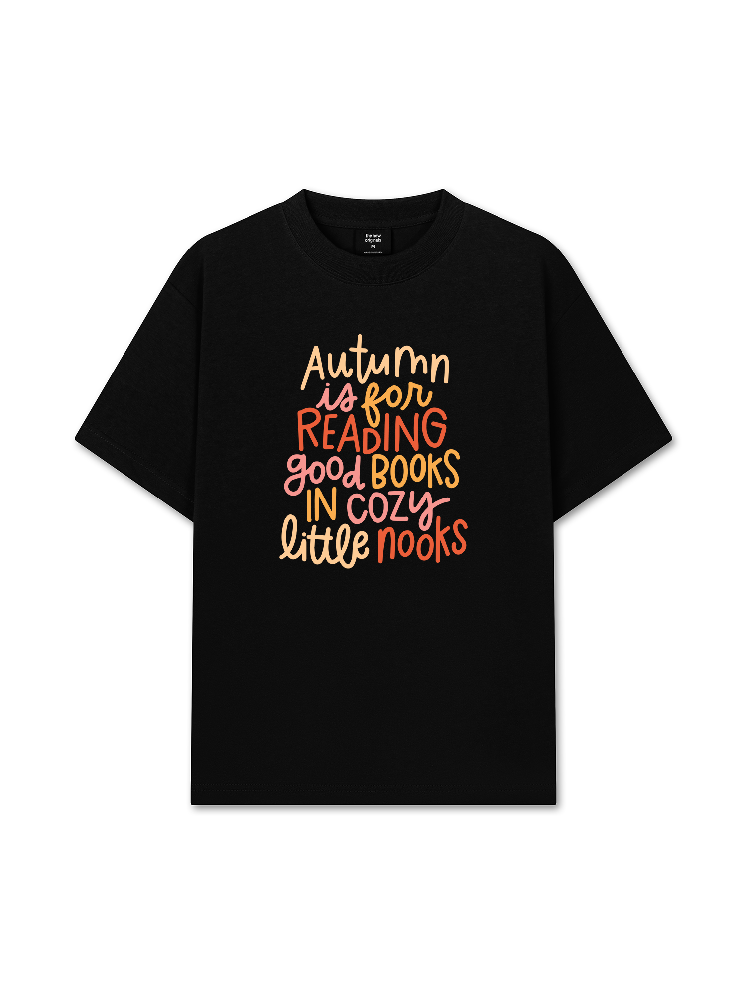 Áo Thun Relaxed Fit Autumn Vibes Autumn is For Reading Good Books