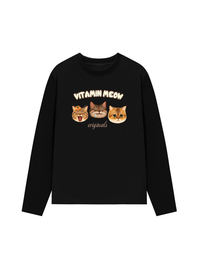 Áo Thun Dài Tay Vitamin Meow