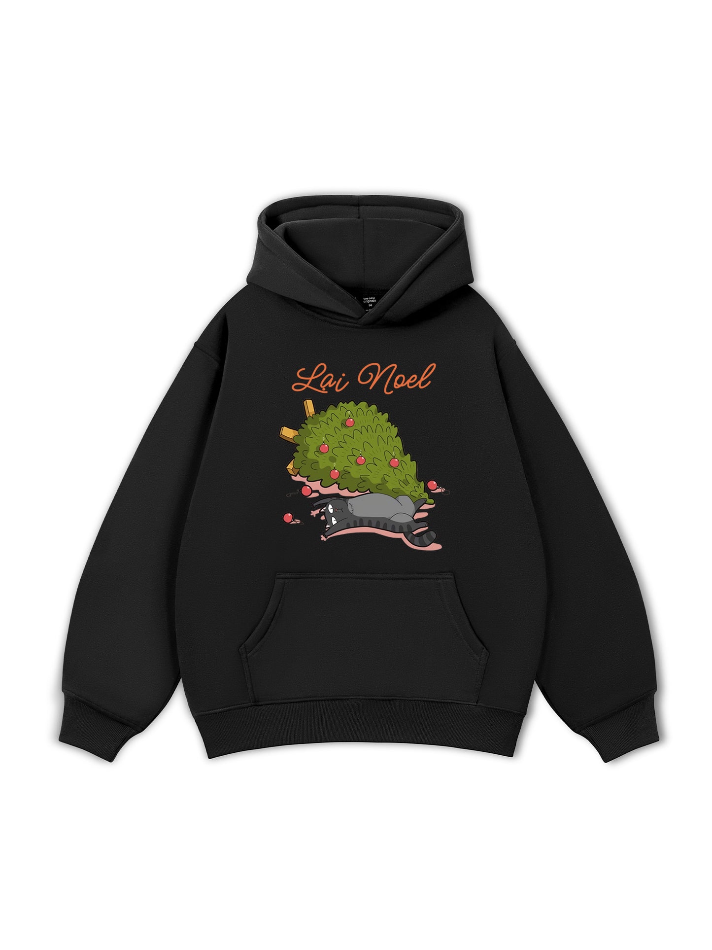 Christmas Trouble Cat Hoodie