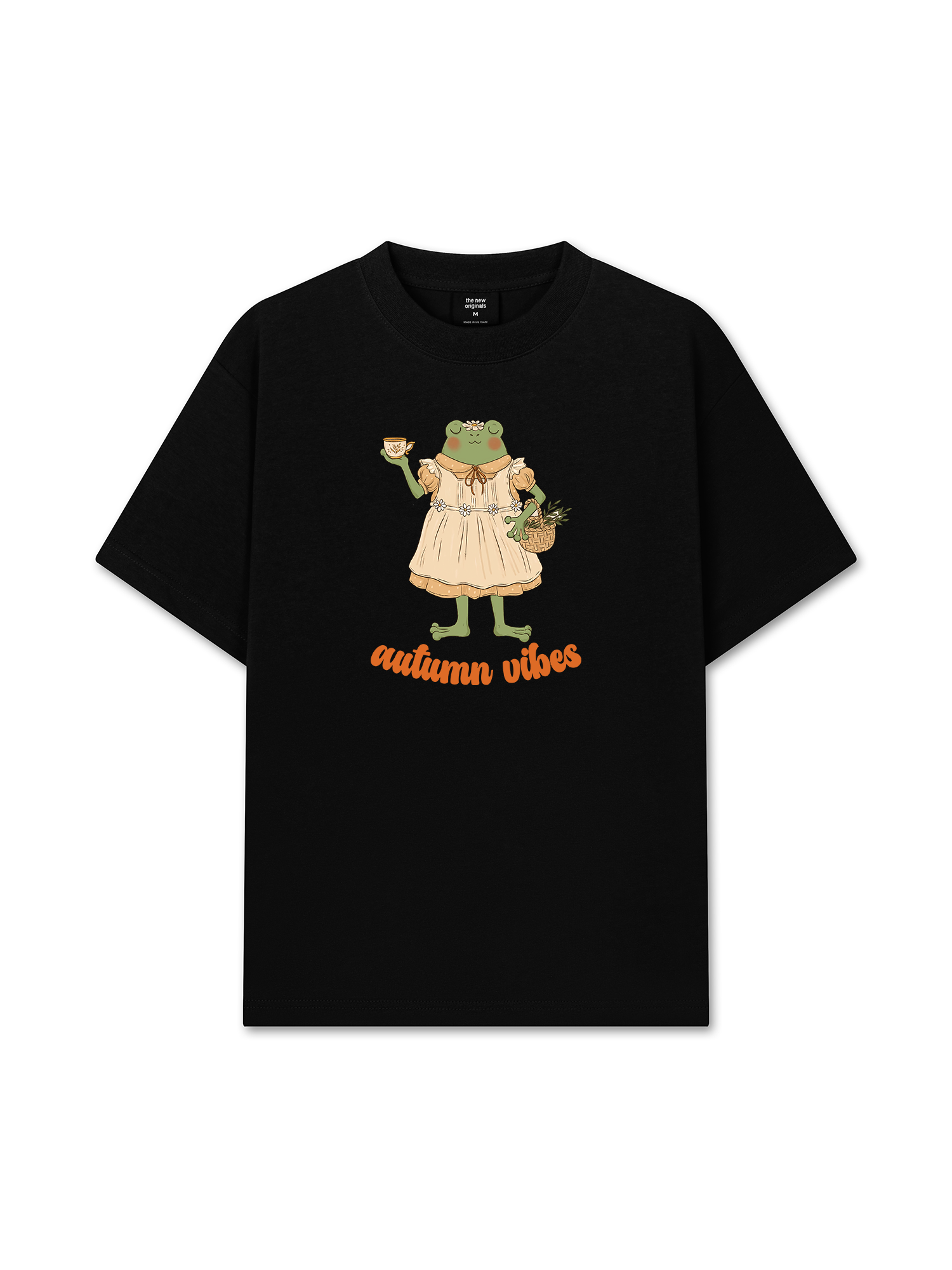 Áo Thun Relaxed Fit Autumn Frog
