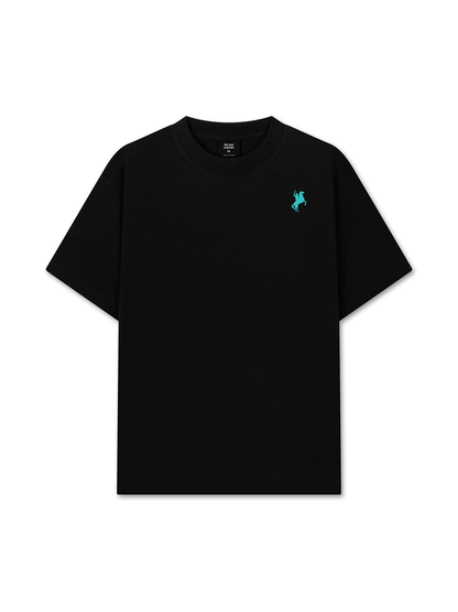 Áo Thun Relaxed Fit  Blue Tiffany Cowboy