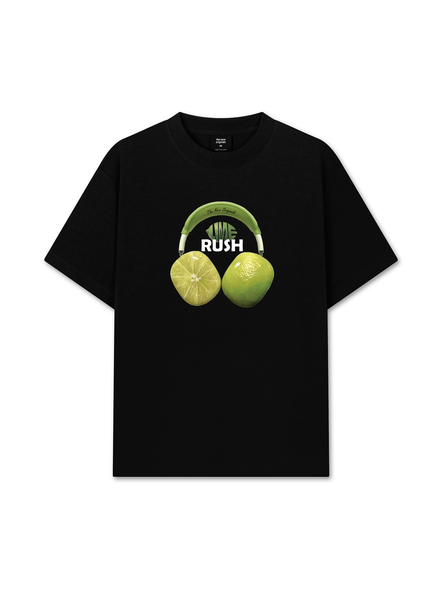 Áo Thun Relaxed Fit Summer Vibes Lime Rush