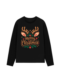 Áo Thun Dài Tay Holly Reindeer