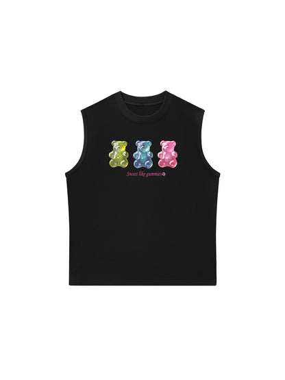 Áo Ba Lỗ Relaxed Fit Sweet Like Gummies