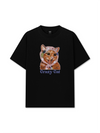 Áo Thun Relaxed Fit Crazy Cat