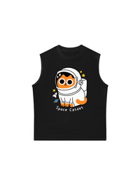 Áo Ba Lỗ Relaxed Fit Space Catdet