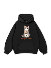 Blooming Kitty Hoodie