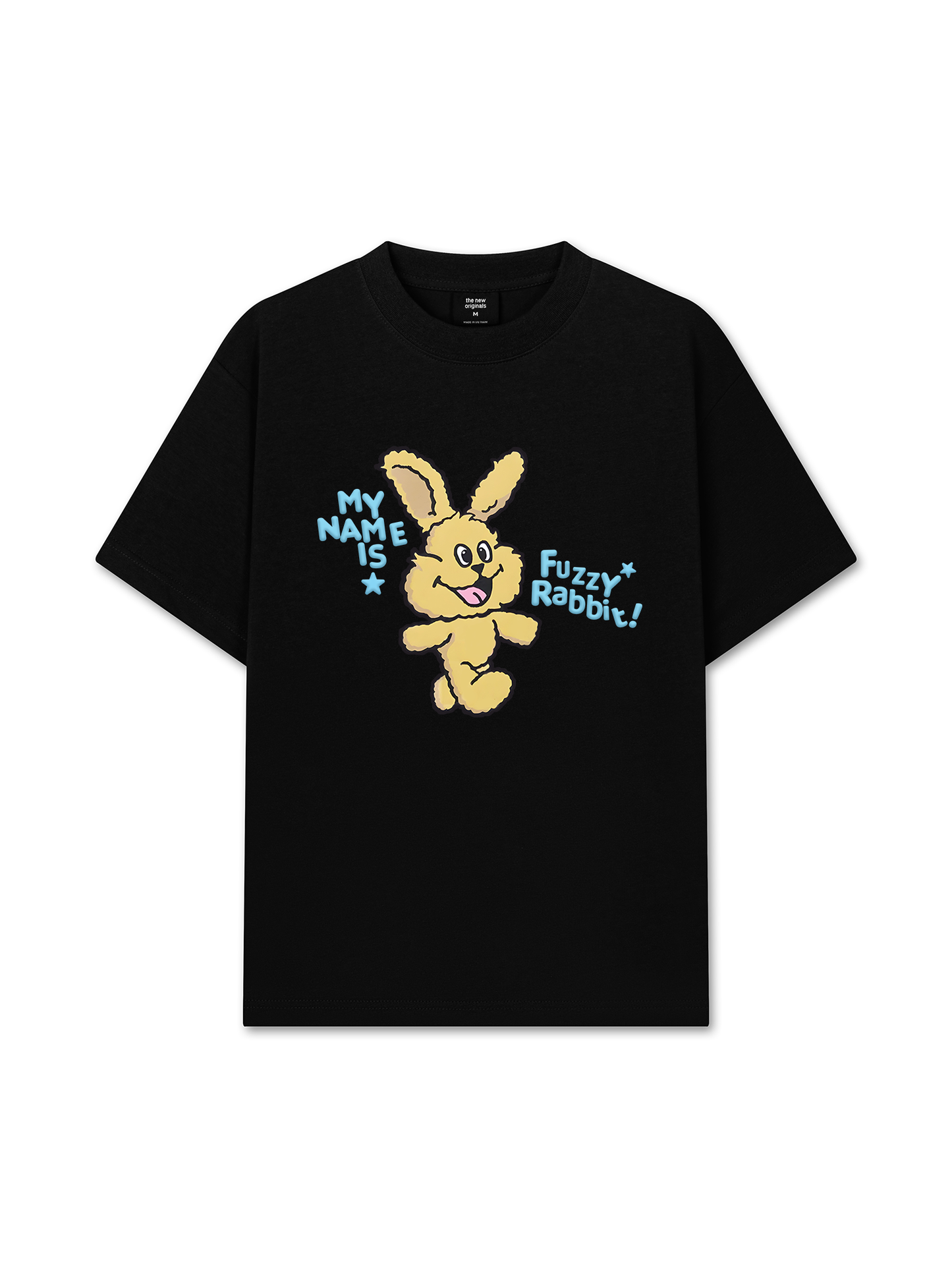 Áo Thun Relaxed Fit My Name Is Fuzzy Rabbit