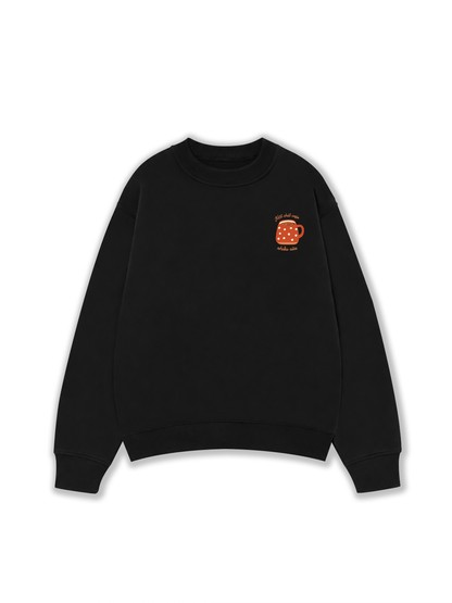 Áo Sweater Nỉ Hai Da Một Chút Cafe Nhiều Sữa