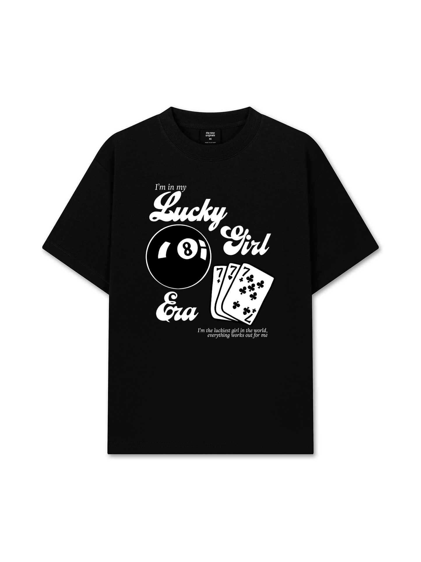 Áo Thun Relaxed Fit Lucky Girl Era