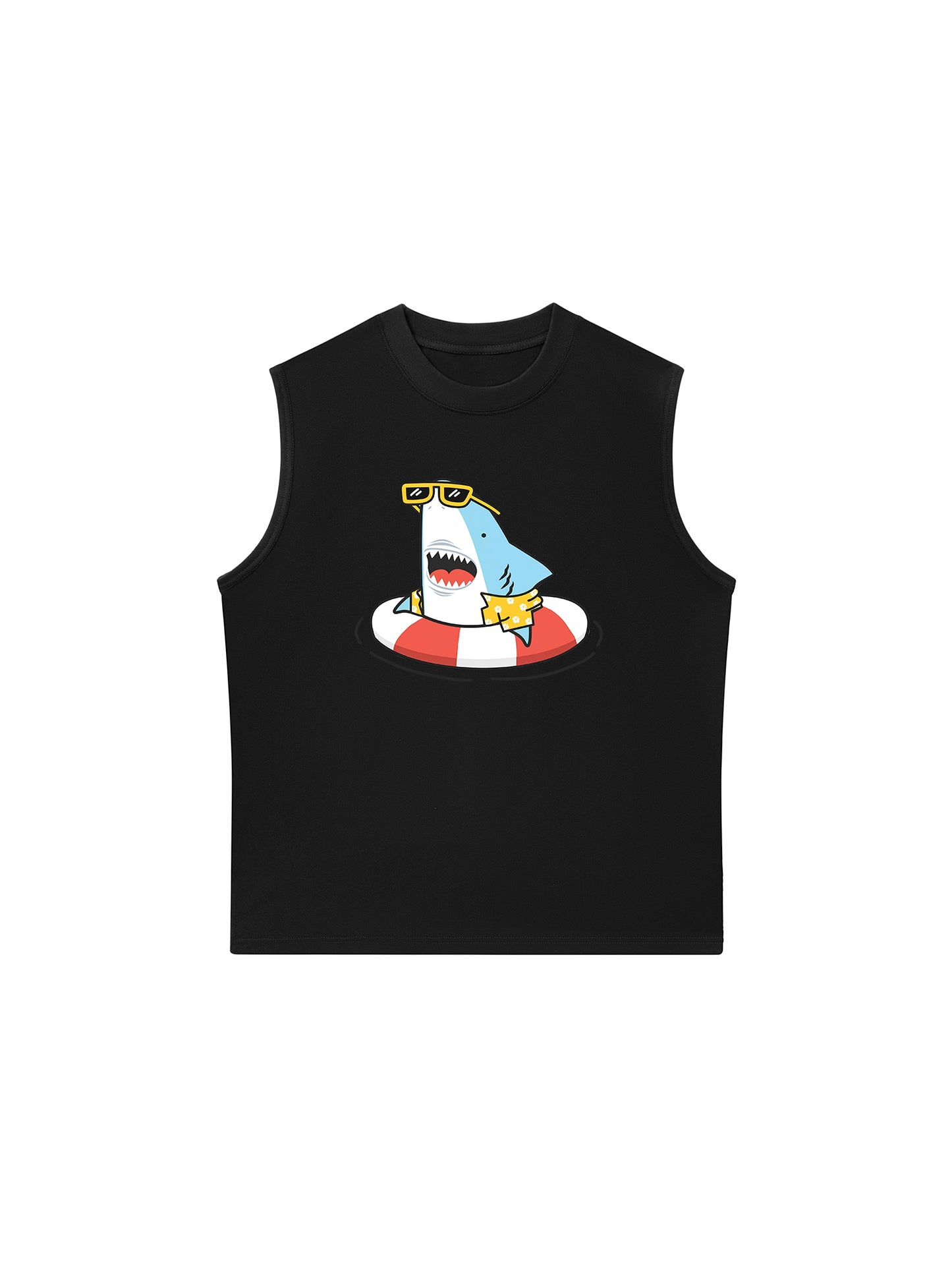 Áo Ba Lỗ Relaxed Fit Ocean baby Shark