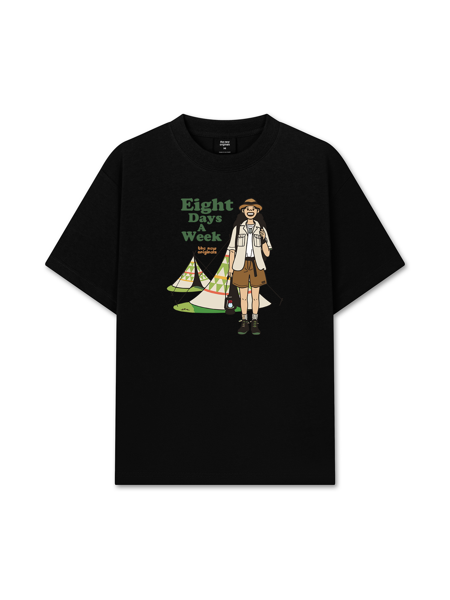 Áo Thun Relaxed Fit Eight Days A Week Girl