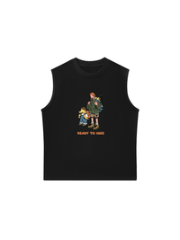 Áo Ba Lỗ Relaxed Fit Go Outside Ready to Hike