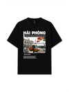 Áo Thun Relaxed Fit Thành Phố Cảng