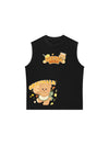 Áo Ba Lỗ Relaxed Fit Teddy Land Butter Bear