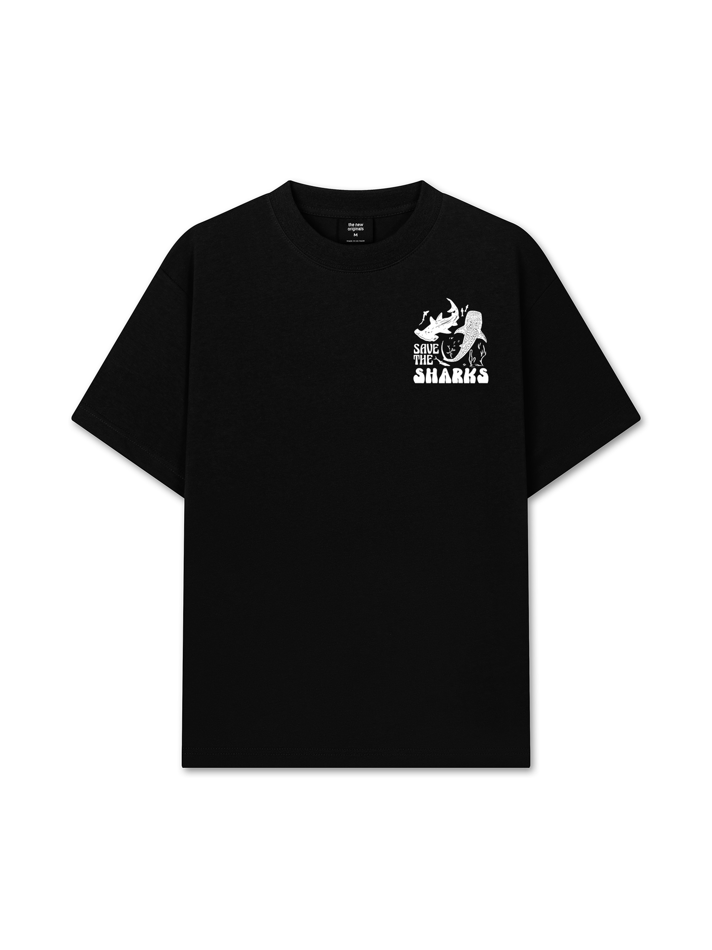 Áo Thun Relaxed Fit Ocean Save The Shark