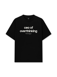 Áo Thun Relaxed Fit Ceo of Overthinking