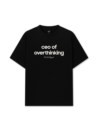 Áo Thun Relaxed Fit Ceo of Overthinking